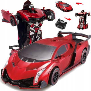 Robot Lamborghini Autobotmi riadený pilotom
