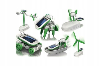 Solárny robot. Vedecké hračky. Design Deti