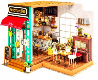 RoboTime Cafe Mini drevené skladacie Model