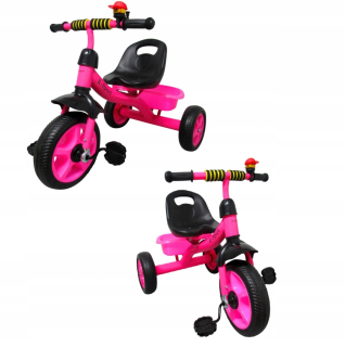 Trojkolesový bicykel ružový bicykel pre dievča
