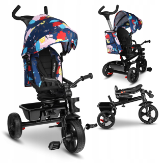 Trojicové bicykle 2in1 Lionelo Haari sa otáčal