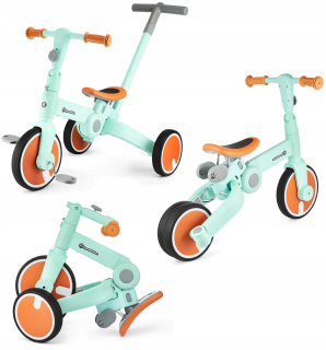 Tri -kolieskové, krížové bicykel, pusher, 5in1 Ride