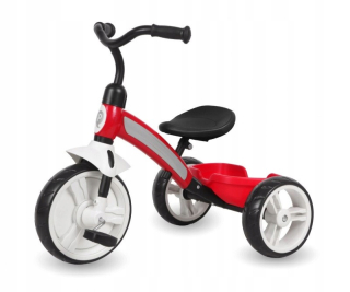 Tri -kolieskové elitné červené bicykle