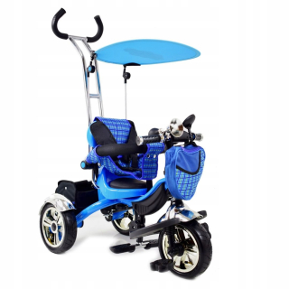 Hráč modrý cyklistický bicykel