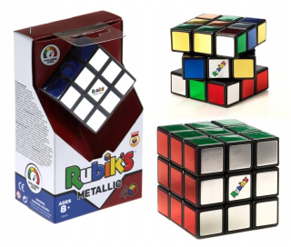 RUBIKS originál 3x3 Rubikova kocka METALLIC