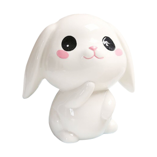 Detská pokladnička - Narodeniny králikovej keramiky Piggy Bank