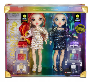 Bábika - Rainbow High Fashion Twins Laurel & Holly de'v