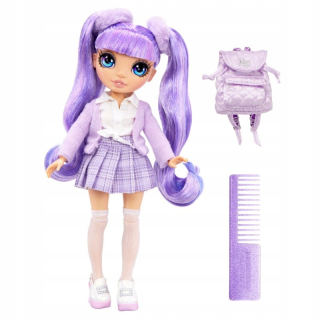 Bábika - Rainbow High Junior High Lalka Violet Willow 58002