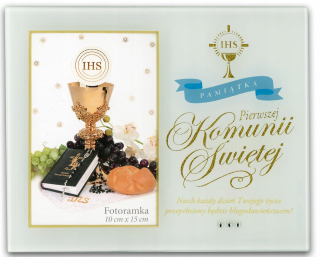 Detský fotorámik - Foto Frame Gift pre prvé sväté prijímanie