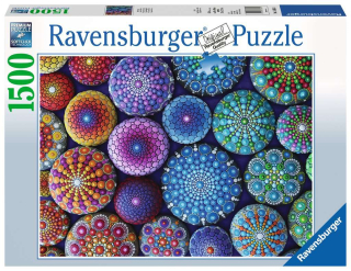 Ravensburger 16365 Puzzle1500pcs Farebné kamene