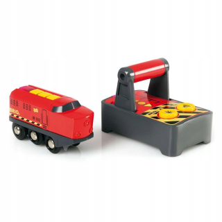 Ravensburger Brio Red Locomotive riadené