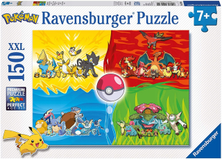 Pokémon - Ravensburger Pokemon XXL 150 CZ. Puzzle