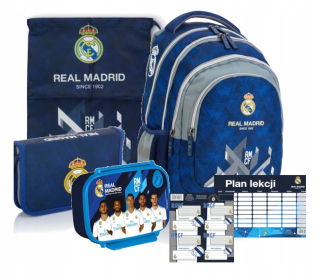 Školská taška, batoh - Real Madrid School Bathpack Puzdro na ceruzku Mládež