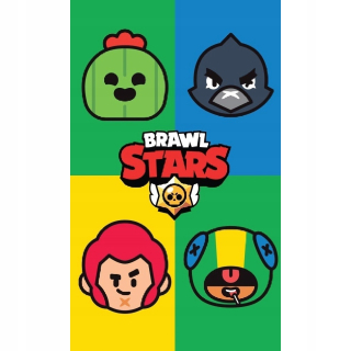 Brawl stars - Predškolská osuška pre dieťa 30x50 Brawl Stars