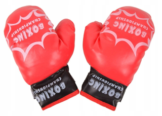 Boxingové rukavice pre deti výcvik hračky