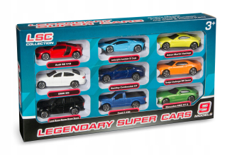 Kov resor, licencovaný 9 Supercar