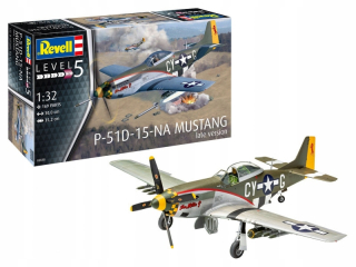 Revell Plastový model lietadla 1/32 P-51 D Mustan