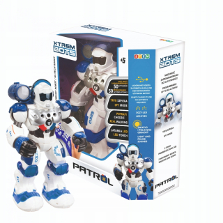 Robot Patrol pre programovanie Xtreme Bots TM Hračky