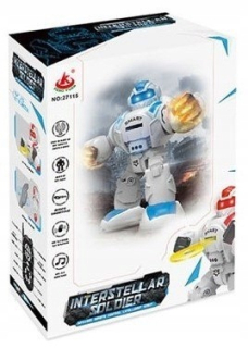 Robot r/c Iron Soldier strieľanie