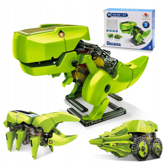 Solárny robot hračka pre dieťa vzdelávacie 3v1