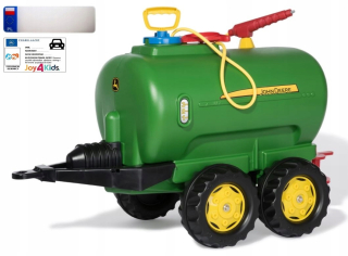 Rolly hračky Tank John Deere postrekovače Trailer