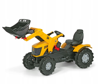 Rolly Toys JCB Pedal Tractor s lyžičkou 3-8 rokov