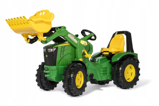 Hračky hračiek John Deere 8400R s lyžičkou rollyx