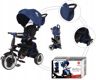 Tricy Bike QPlay Rito plus taška na podnožku