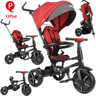 Triple Bike Trolley 4in1 QPlay Rito
