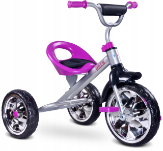Toyz York tri -kolieskové bicykle fialové