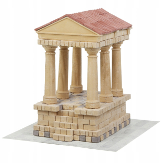 Stavebnica - Roman modelu chrám pre klejania s mini tehál