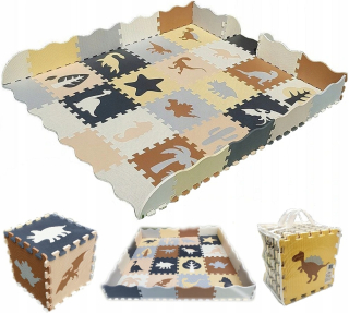 Safari Soft Foam Mat Puzzle 52el Safe
