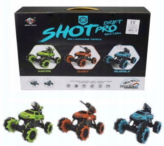 RC modelov áut 3v1 Drift Arrows mydlová bublina Water