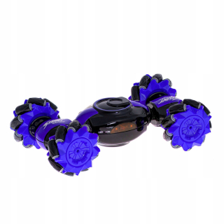 RC CAR SPEED PIONEER 360 BLUE CAR STUNT