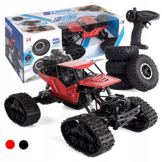 ROCK CRAWLER 2v1 RC 4x4 LHC012 ČERVENÝ