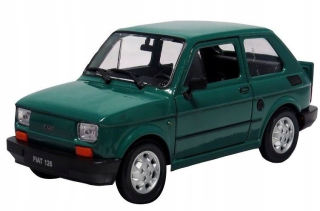 Car Welly Fiat 126p Batoľa 01:21 PRL Green