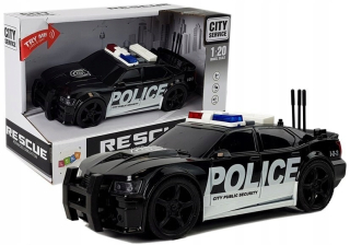 Autíčka. Polícia svetla. Zvuky. Pohon