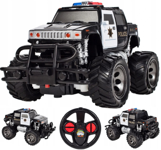 MONSTER TRUCK POLICEJNÉ RC AUTOMOBILY