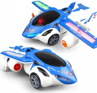 Lietadlo auto hudba zvuk 3d svetlo