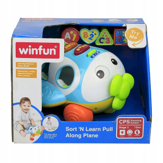 Tučné lietadlo ABC Sorter 001505 Smily Play