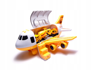 Transporter Aircraft Stavebné stroje 3 LED CARS
