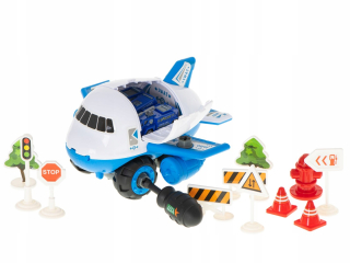 Airplane Transporter Vozidlá Road Signs DIY