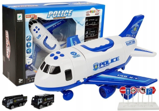 Lietadlo s TRANSPORTER 3 policajné autá SOUNDS