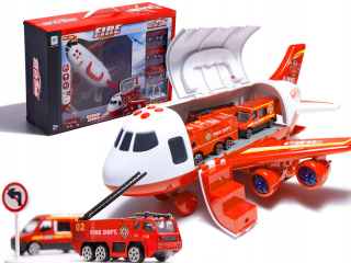 Aircraft Transporter s 3 LED Fire Brigade Cars