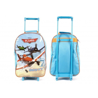 Detský kufor - Airplanes Plane lietadlá kufor na kolieska Bathpack