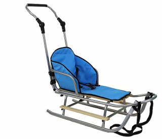 Sánky - SLED KAEX BACKREST + PACHACZ + FOUTRESTS + MATRAČY