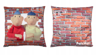 Detský vankúš - Susedia Pat a Mat Plush Cushion Jasiek Česká republika