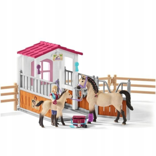 Schleich 42369 Stabilné farma arabskí kone