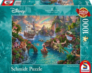 SCHMIDT PUZZLE PETER PAN DISNEY KINKADE 1000 EL