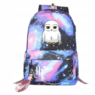 BABY SHARK - Batoh školy Harry Potter Owl Big A4 USB